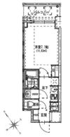 S-RESIDENCE都島の間取り画像