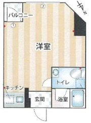 アイビー新大塚の間取り画像