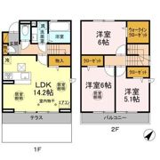 セレシア A棟の間取り画像