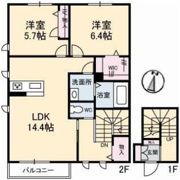 シャーメゾン福山北 A棟の間取り画像