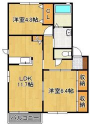 ファンテージ21 C棟の間取り画像