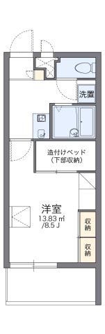 レオパレス又吉の間取り画像