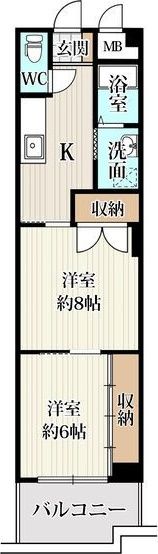 02_ENSHOW2の間取り画像