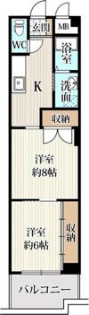 02_ENSHOW2の間取り画像