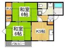 グリーンハウス尾﨑Aの間取り画像