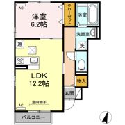 Konnforuta Koro（ｺﾝﾌｫﾙﾀ ｺﾛ）の間取り画像