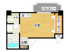 ベルロード六甲の間取り画像
