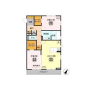 UTOPIA FOURLEAF B棟の間取り画像