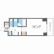 QCフラット北堀江の間取り画像