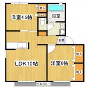 メゾンブリエB棟の間取り画像