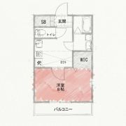 チャルテ高槻富田A棟の間取り画像