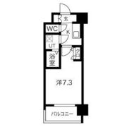レジュールアッシュ梅田WEST GATEの間取り画像