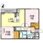 グレイスコート本山中町の間取り画像