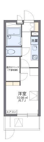 レオパレスパフの間取り画像