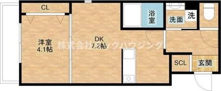 クレシタ吹田の間取り画像