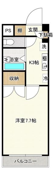 グランデアオキの間取り画像