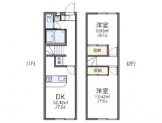 レオパレスクレールの間取り画像