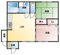 グリーンヒルわかばBの間取り画像