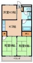 グランドハイツ喜多山の間取り画像