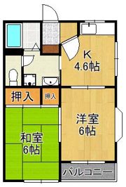 ボーヴィラージュIIの間取り画像