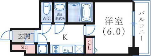 アドバンス神戸セラフィムの間取り画像