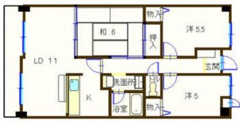 シャルム神田の間取り画像