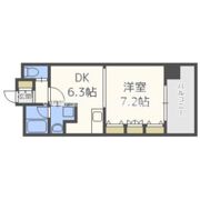 レジュールアッシュ福島の間取り画像