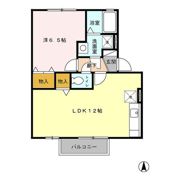 ウィルモア田迎の間取り画像