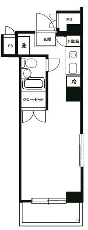 メインステージ西国分寺壱番館の間取り画像