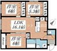 PERFECT PARTNER RESIDENCE A棟の間取り画像
