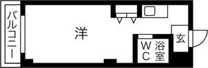 JPアパートメント守口Ⅵの間取り画像