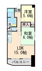 カーサコモド芦屋の間取り画像