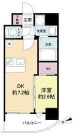 セレニテ江坂アリアの間取り画像