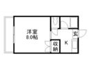 フローリッシュ神田Iの間取り画像