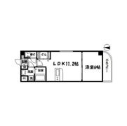 第5アローズ新大阪の間取り画像