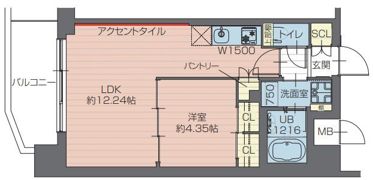 プレジオ川口ASIANの間取り画像