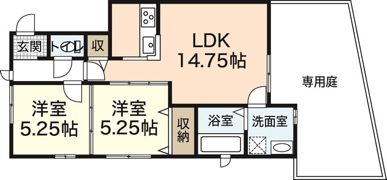 CASA12の間取り画像