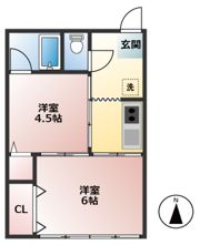 野方加茂ビルの間取り画像