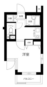ロアール早稲田大学前の間取り画像