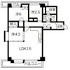 仙鳳苑マンションの間取り画像
