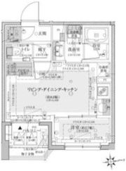 クレヴィア荻窪の間取り画像