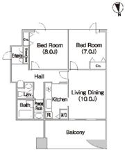 テラス日新の間取り画像