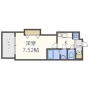 Luxe天神橋の間取り画像