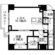 SUMMIT南森町の間取り画像
