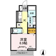 アヴァンス北小岩の間取り画像