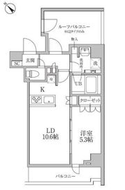 レジディア文京本郷Ⅲの間取り画像