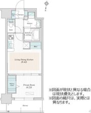 アーバネックス堂島の間取り画像
