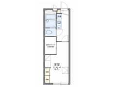 レオパレスグランドゥール北方の間取り画像