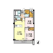 プライムフォレスト百合ヶ丘の間取り画像