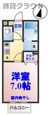 マノワールⅠの間取り画像